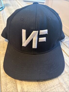 NF Real Music Embroidered Black Snapback Hat Baseball Cap